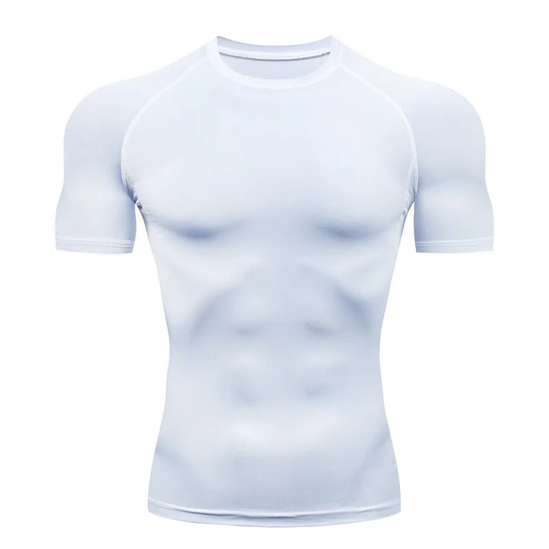 T-shirt de compression à manches courtes