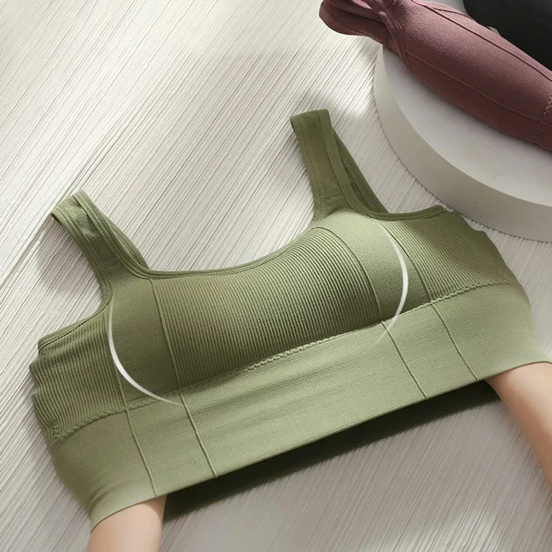 Brassière de sport sans coutures