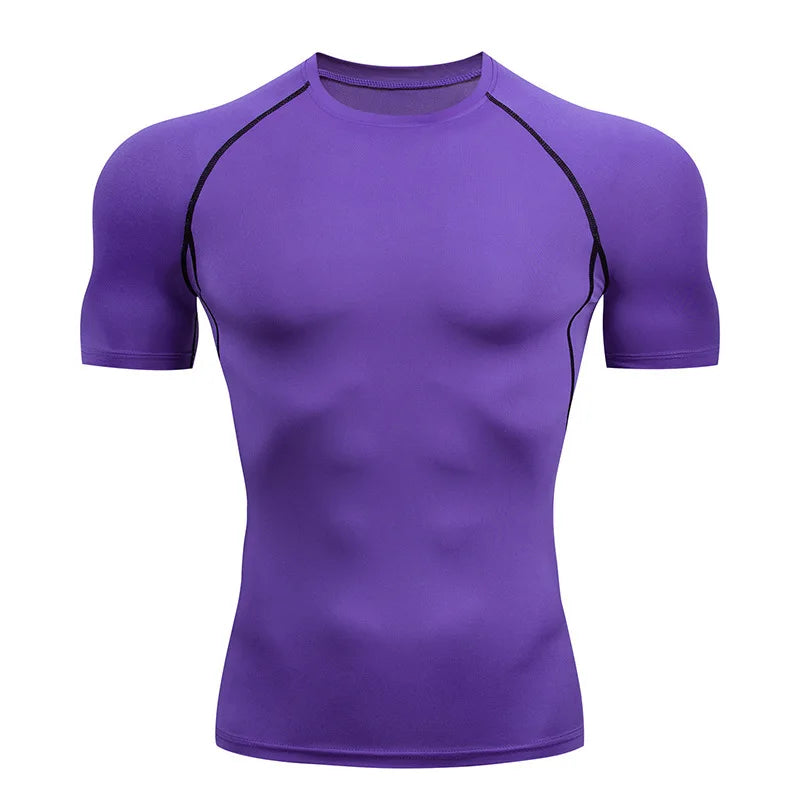 T-shirt de compression à manches courtes