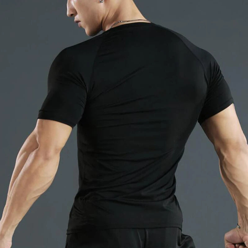 T-shirt de compression à manches courtes