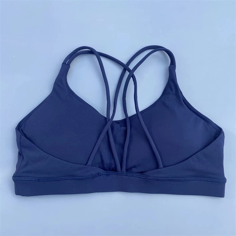 Brassière de sport moulante