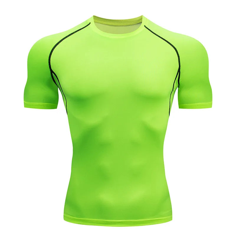 T-shirt de compression à manches courtes