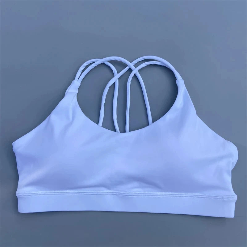 Brassière de sport moulante