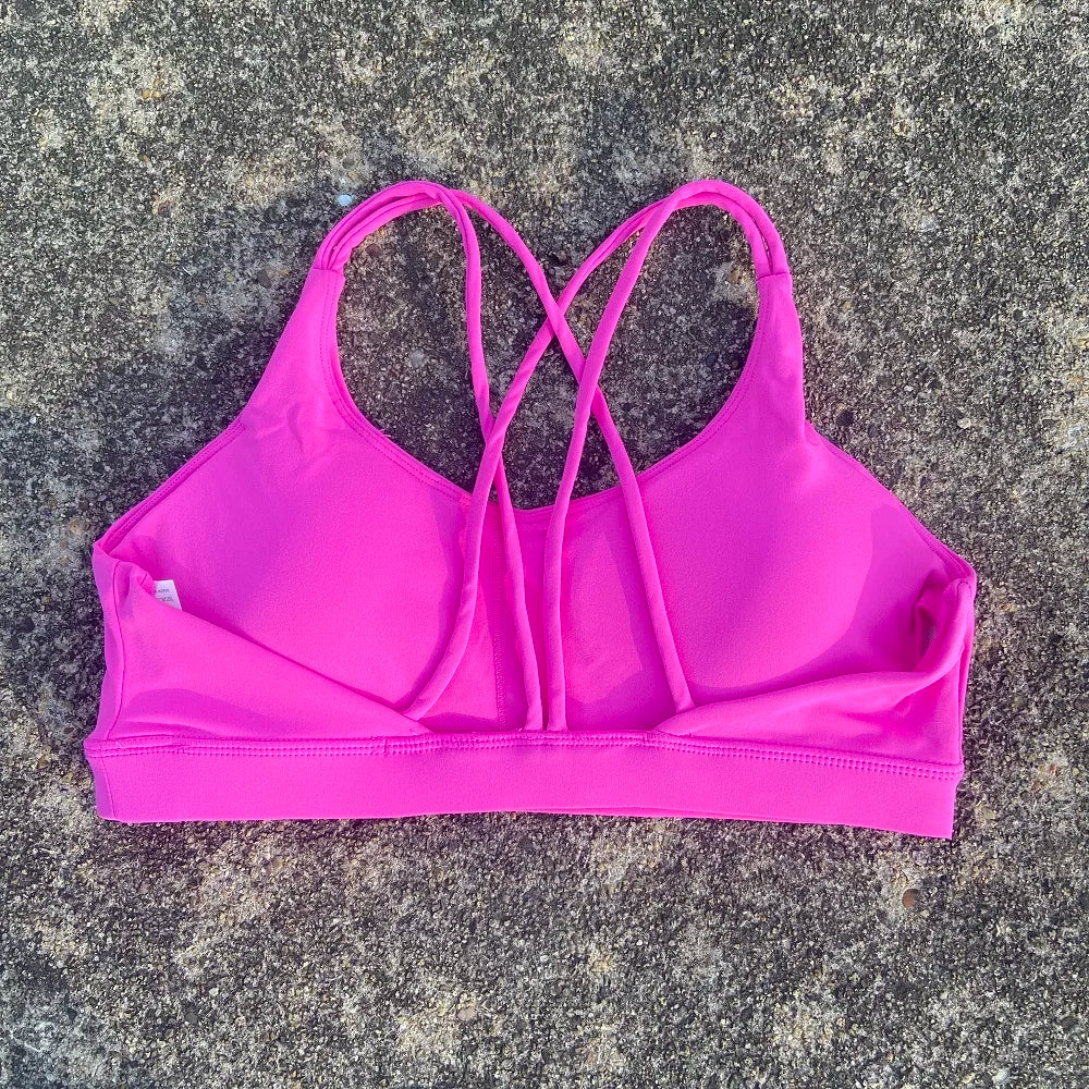 Brassière de sport moulante