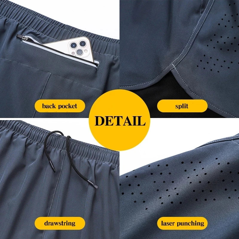 Short de running à pied