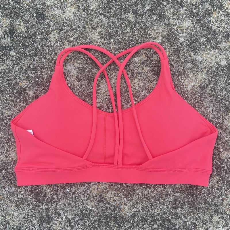 Brassière de sport moulante