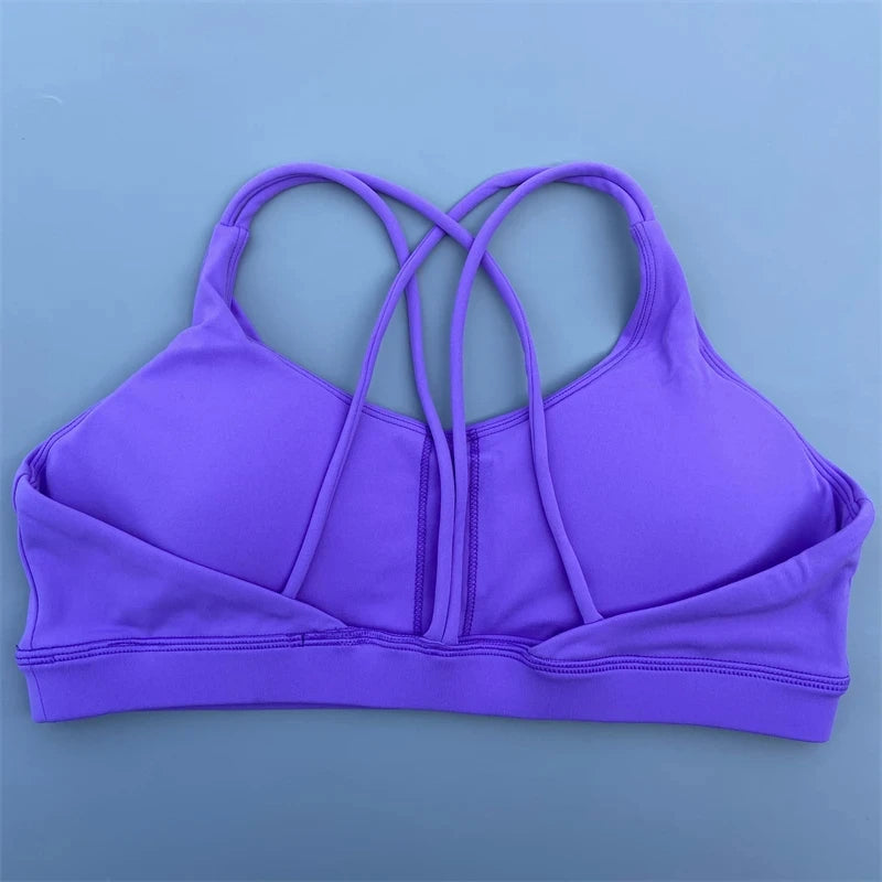 Brassière de sport moulante