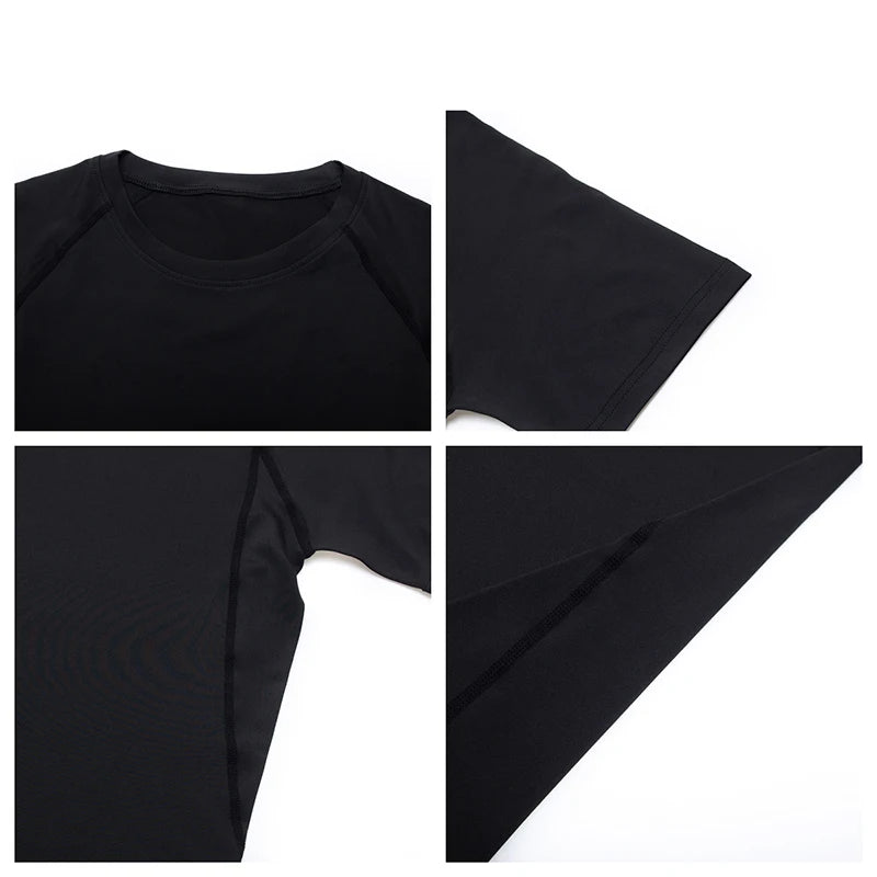 T-shirt de compression à manches courtes