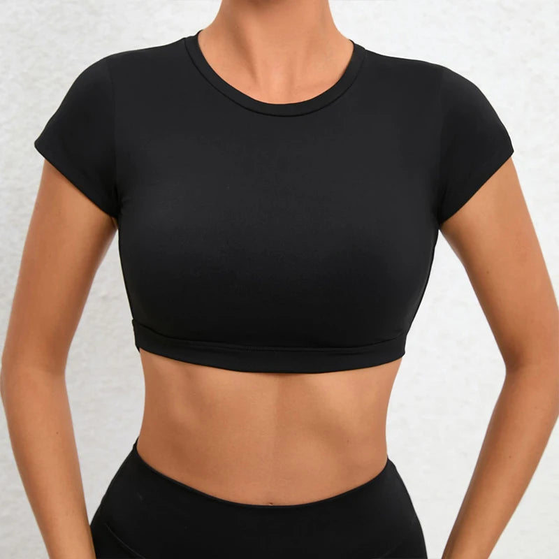 T-shirts de sport dos nu