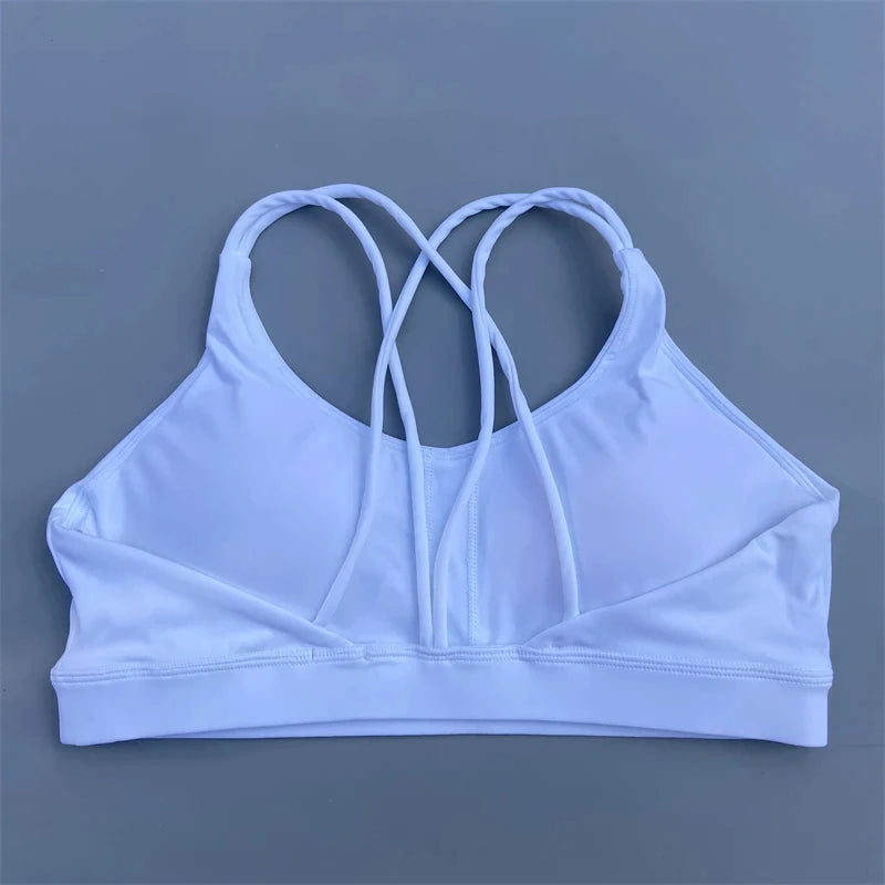 Brassière de sport moulante