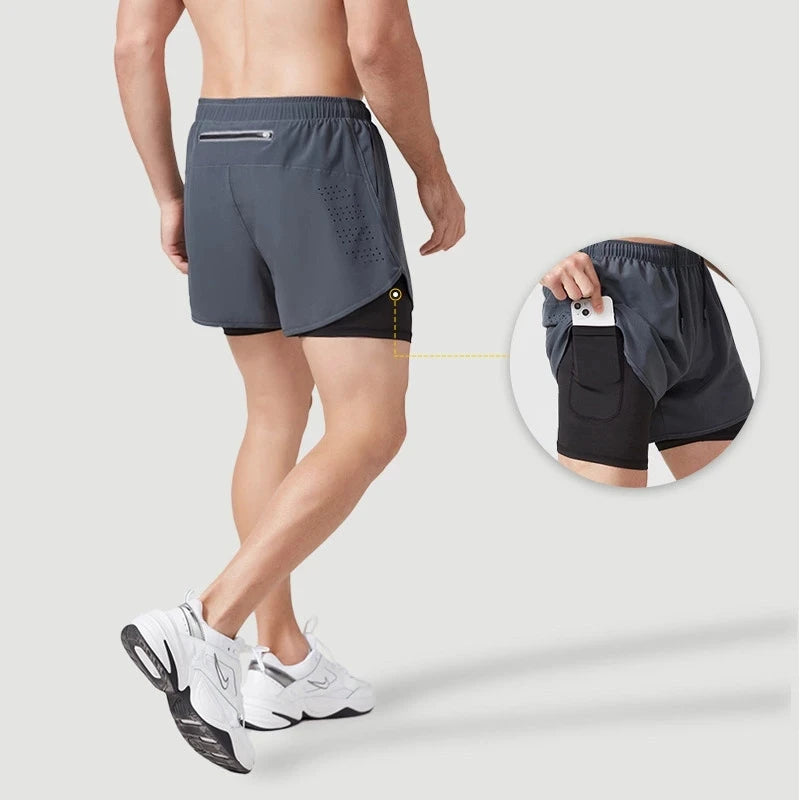 Short de running à pied