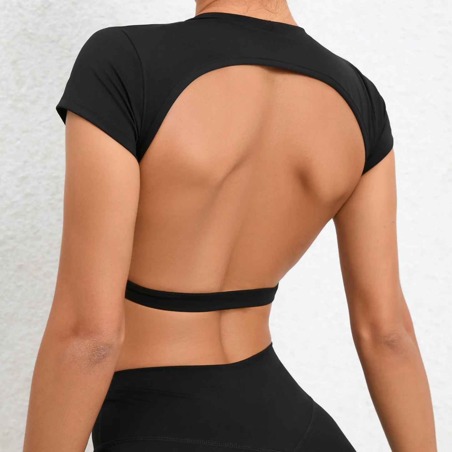 T-shirts de sport dos nu