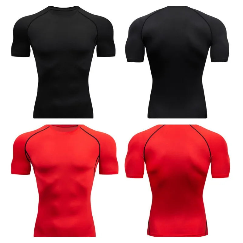 T-shirt de compression à manches courtes