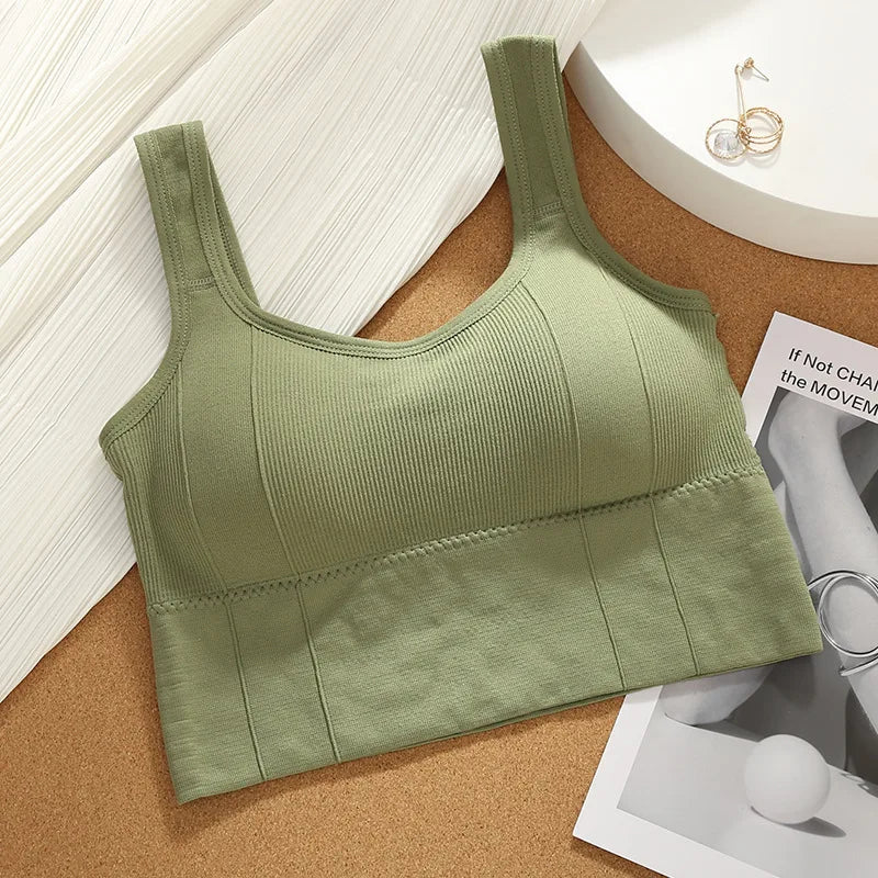 Brassière de sport sans coutures