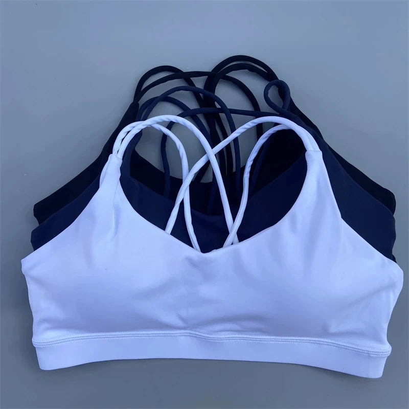 Brassière de sport moulante
