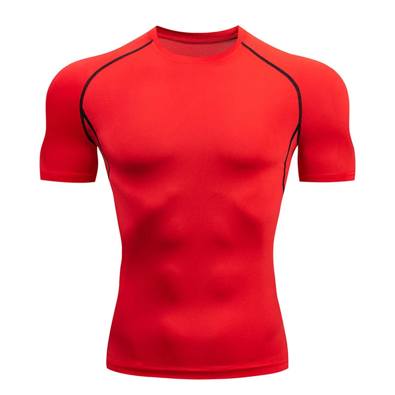 T-shirt de compression à manches courtes