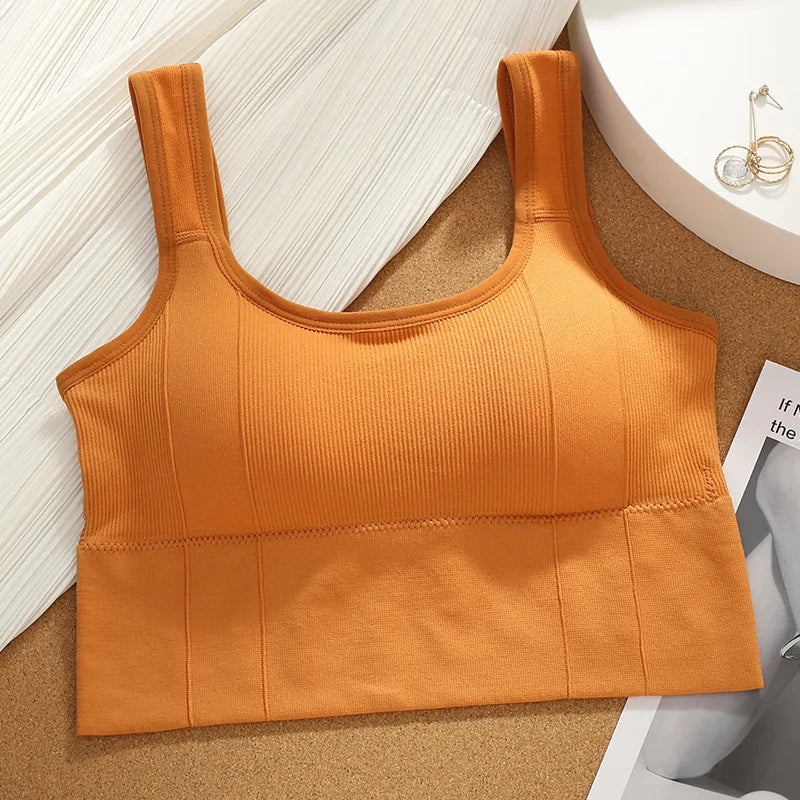Brassière de sport sans coutures