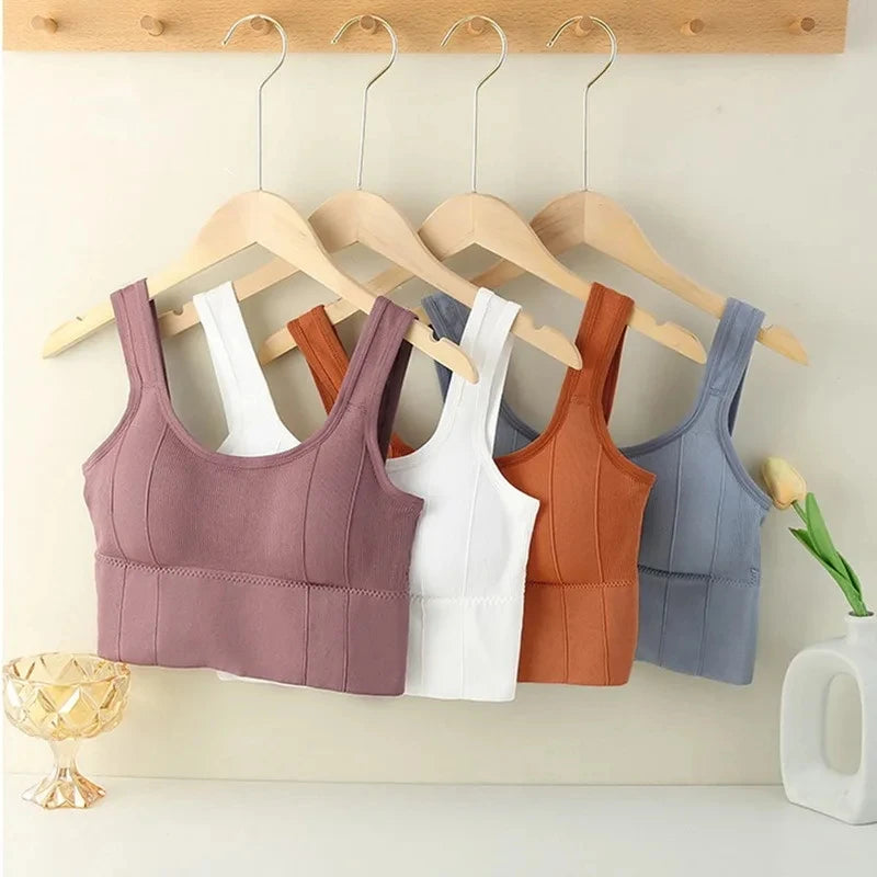 Brassière de sport sans coutures