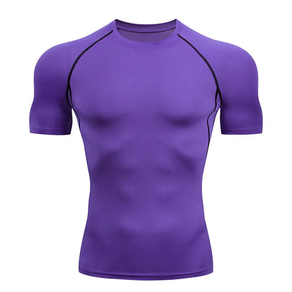 T-shirt de compression à manches courtes