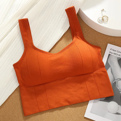 Brassière de sport sans coutures