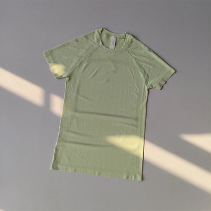 T-shirt de sport à manches courtes col rond