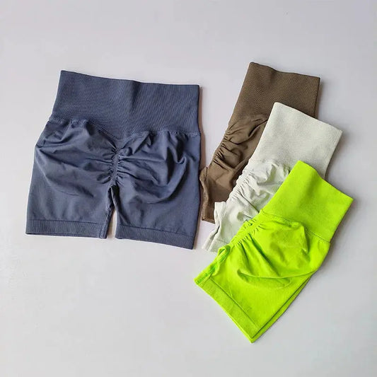 Short de sport taille haute