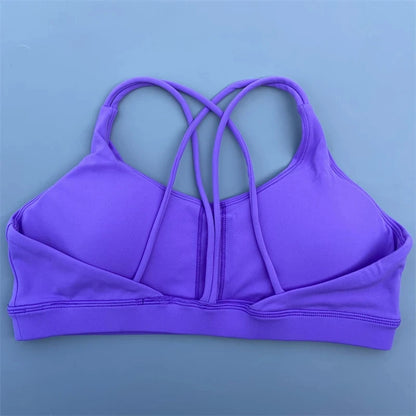 Brassière de sport moulante